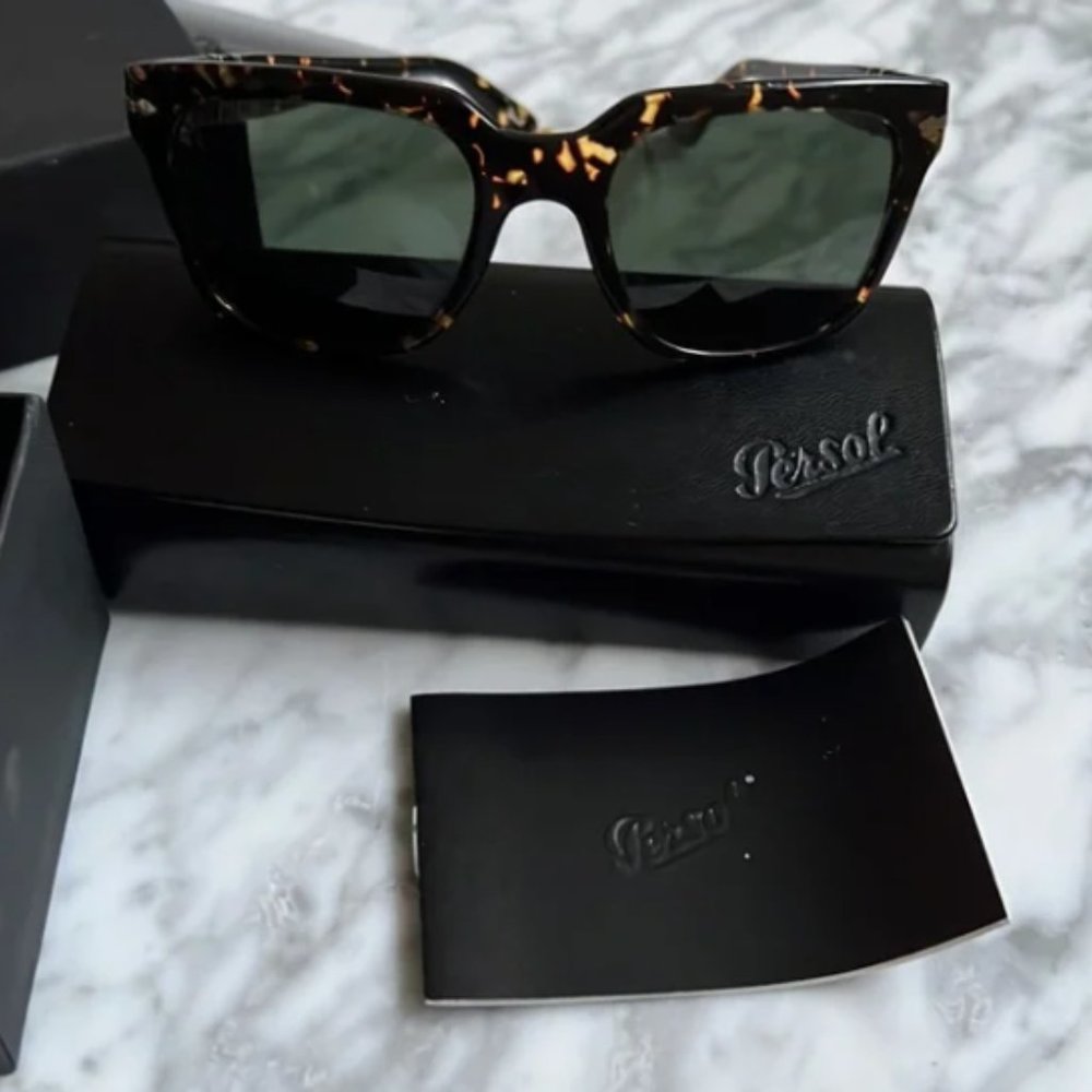 Persol Sunglasses Tortoiseshell 2979/S 914-31, 51/20, 145 Brown Made in ITALY